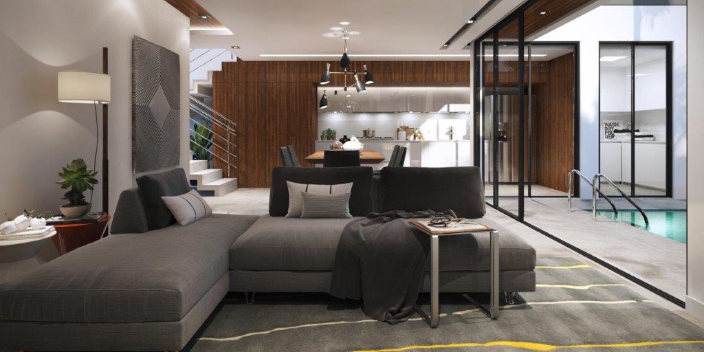 06 - casa 2 e 3 - estar - Silva Jardim 06 - casa 2 e 3 - estar - Silva Jardim